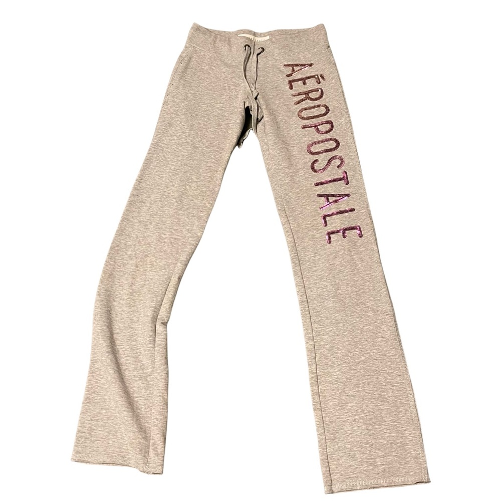 Vintage y2k Aeropostale Circle Fit & Flare Sweatpants sequined